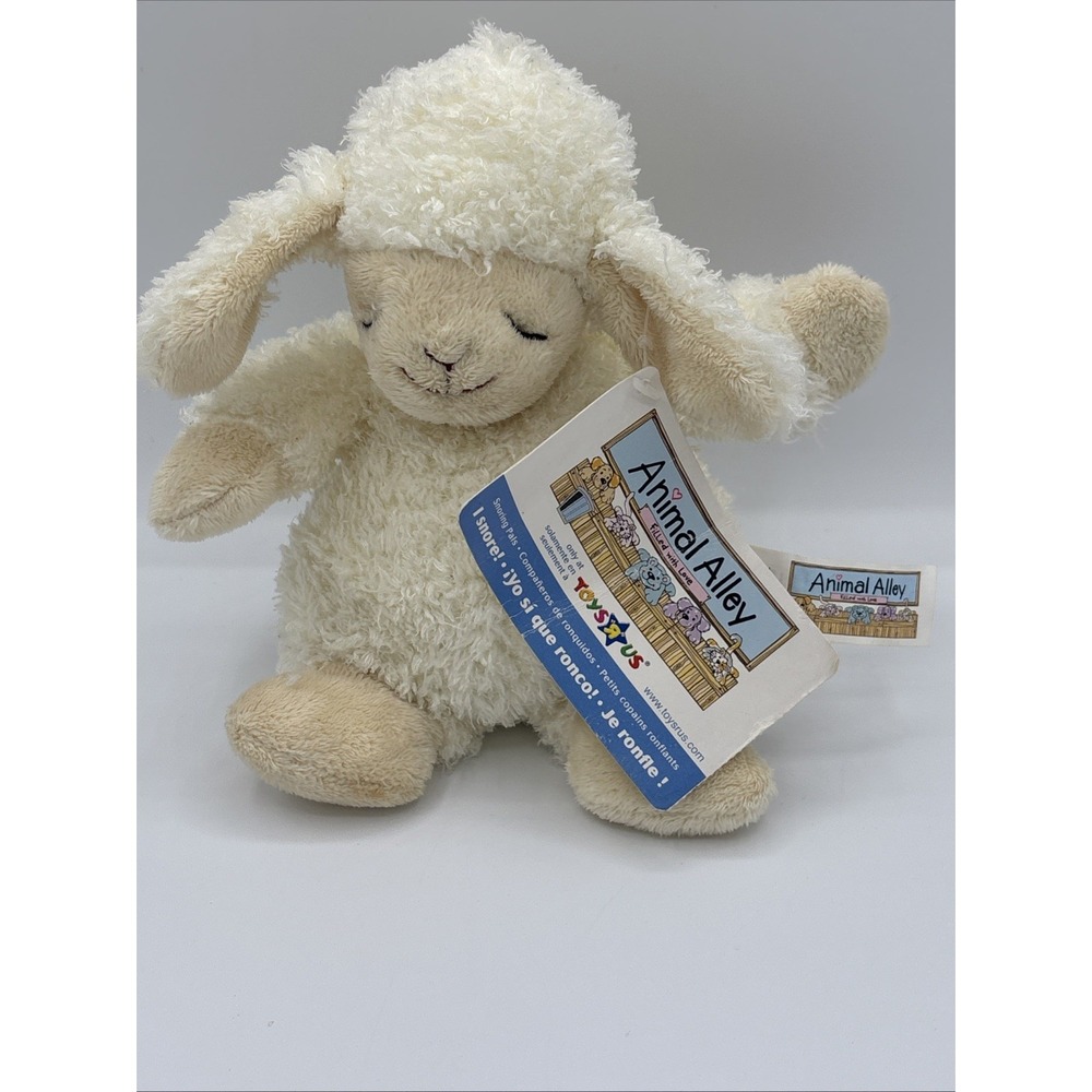 Animal Alley Lamb Sheep Plush Snores Sleep Noises Stuffed Animal Toys R Us